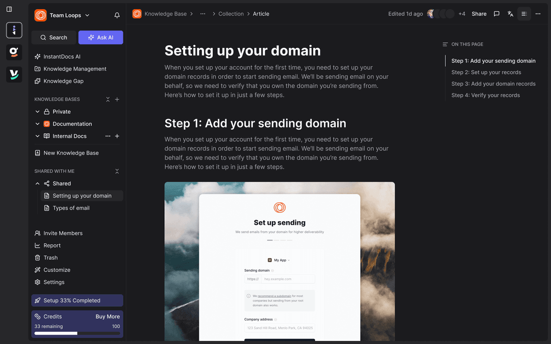 Step-by-step guides